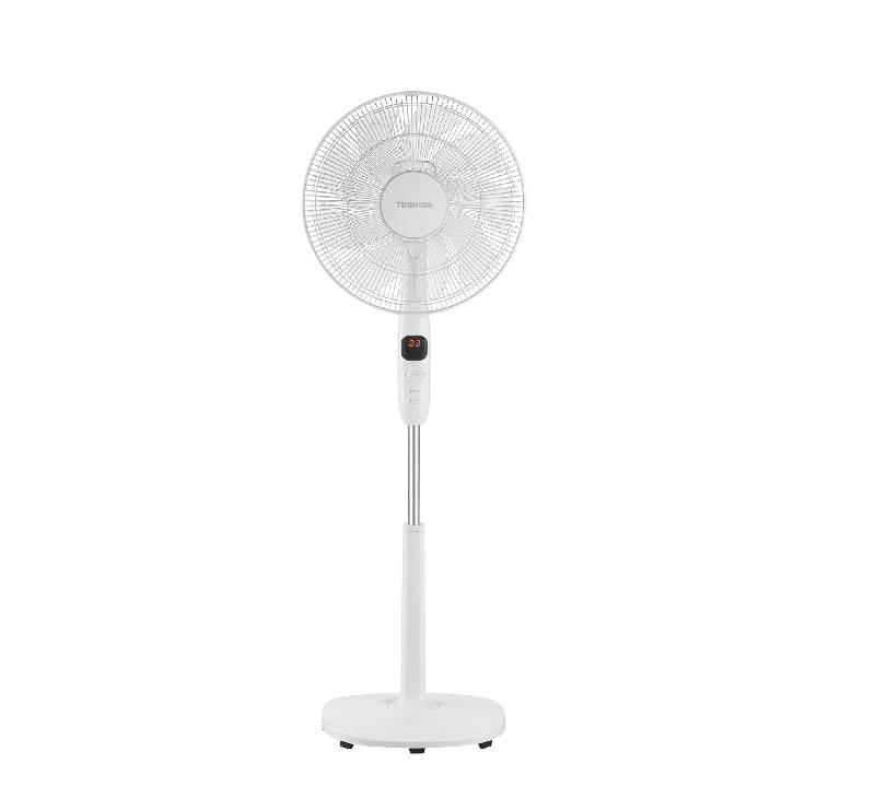 مروحه توشيباضمان مراكو عامود 16 ابيض ريموت 9ريشة انفرتر F-DSD70EG(W)