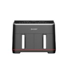 قلايه شارب 8لتر 1800وات دبل استانليس ديجيتال KF-DF80RT-EK2