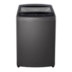 غسالة ال جي 17 كيلو تحميل علوي لون ميدل بلاك موديل T17V1NDHG2 مزودة بتقنية Smart Inverter Motor وTurboDrum™ لتنظيف عميق وتوفير الطاقة، مع شاشة LED وبرامج غسيل متعددة تناسب العائلات الكبيرة وتمنح أداءً قويًا وعناية فائقة بالملابس.